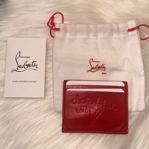 Christian Louboutin card holder
